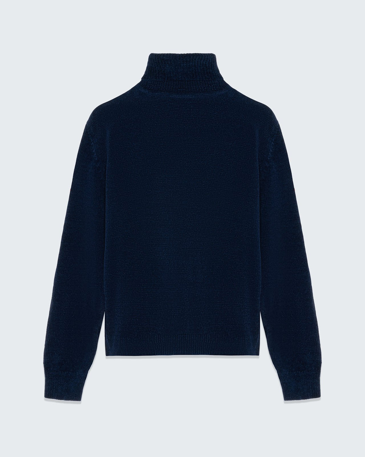 ROLL NECK PLAIN CHENILLE VELOURS