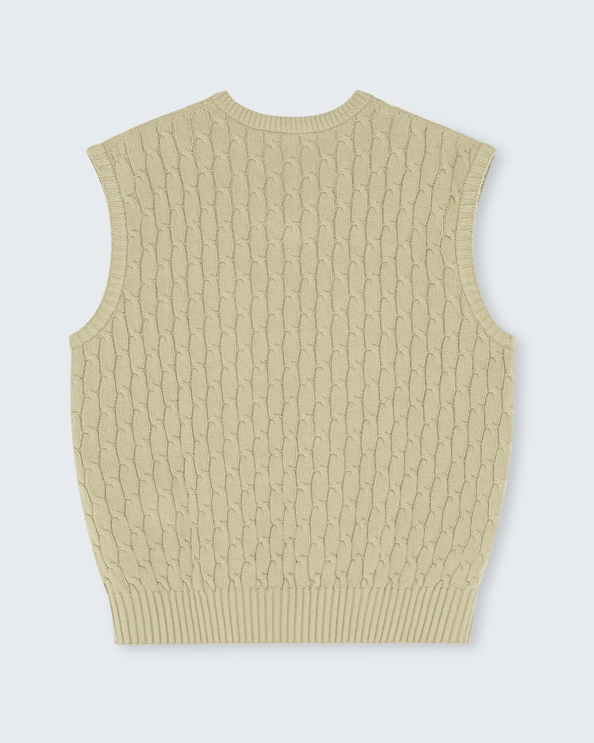 SLEEVLESS SWEATER