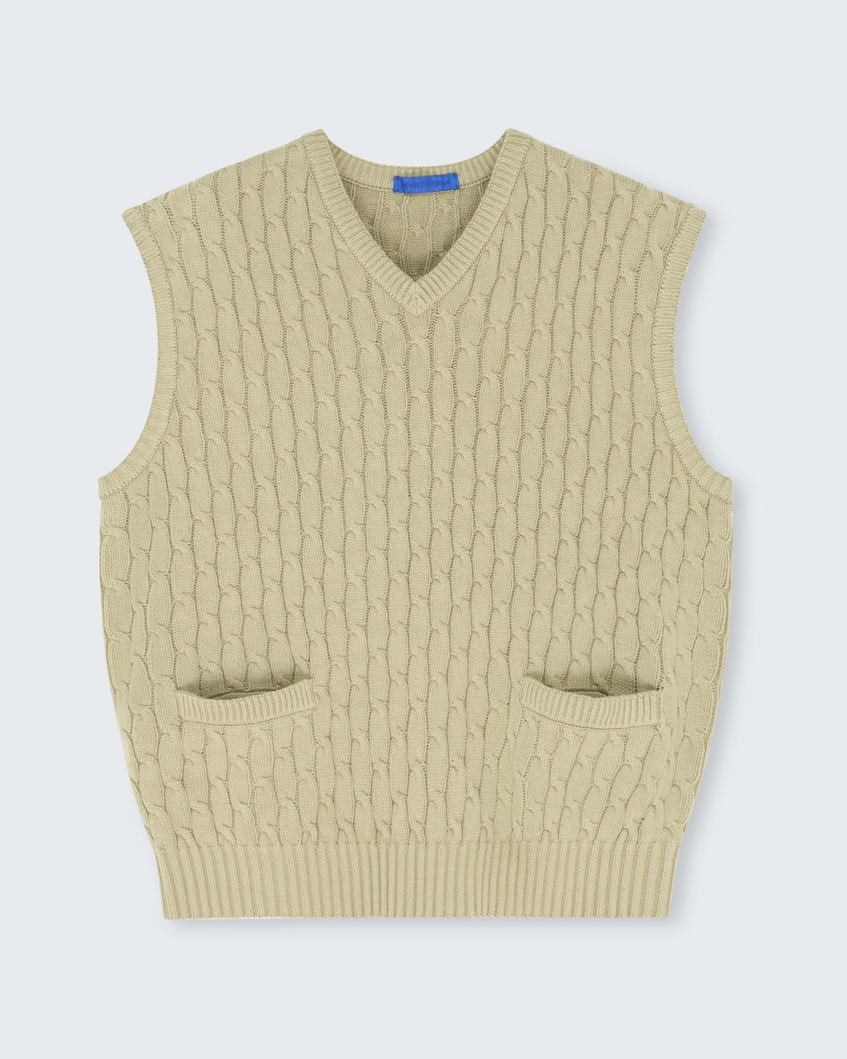 SLEEVLESS SWEATER